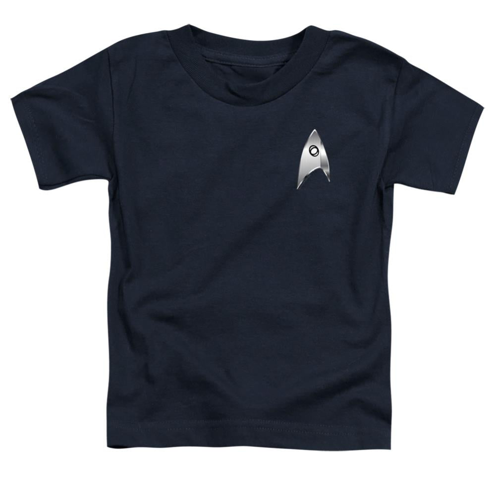 Star Trek Sciences Badge Toddler 18/1 Cotton Short-Sleeve T-Shirt