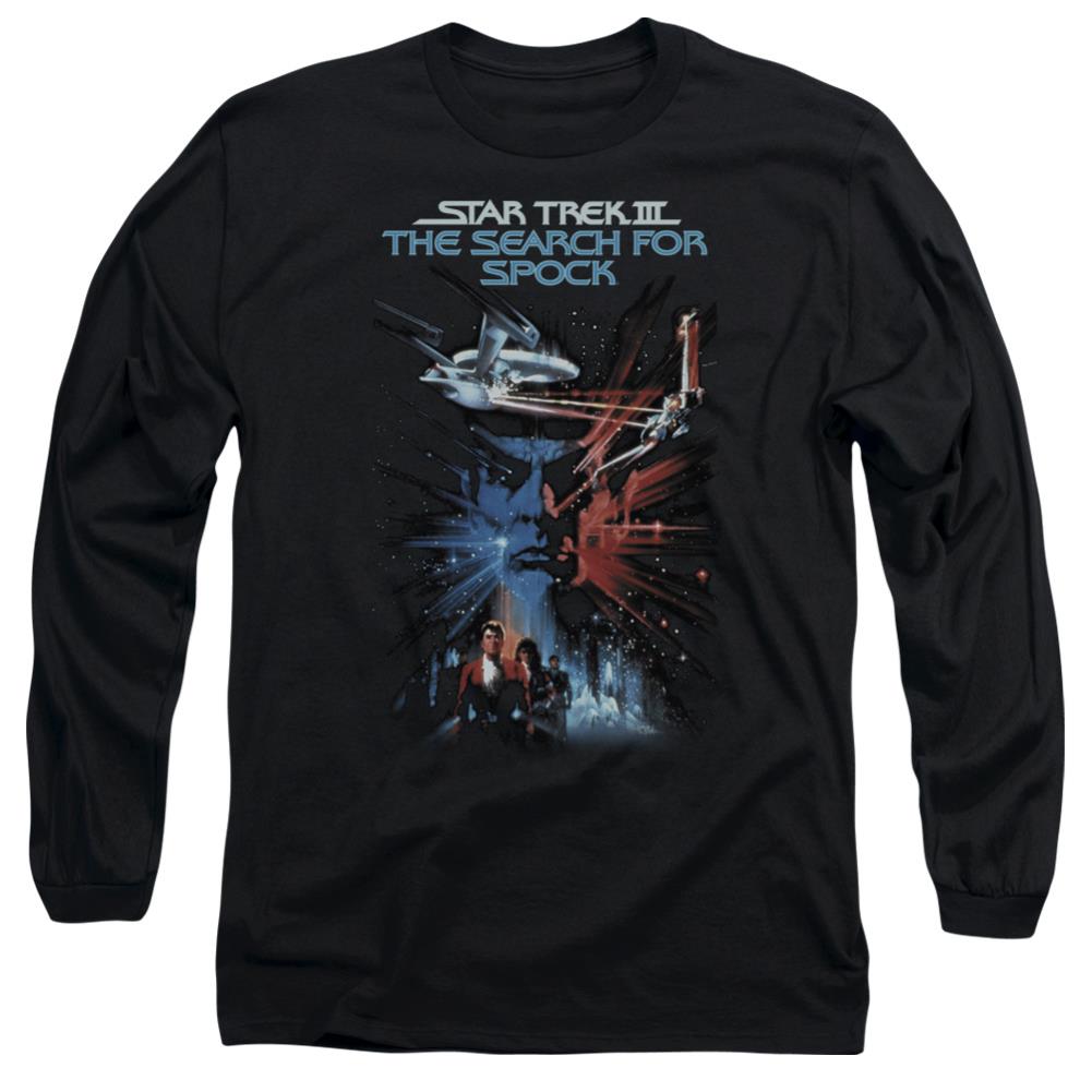 Star Trek Search For Spock (Movie) Men's 18/1 Cotton Long-Sleeve T-Shirt