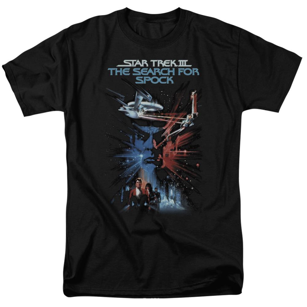 Star Trek Search For Spock (Movie) Men's 18/1 Cotton Short-Sleeve T-Shirt