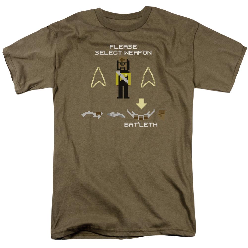Star Trek Select Weapon Men's 18/1 Cotton Short-Sleeve T-Shirt