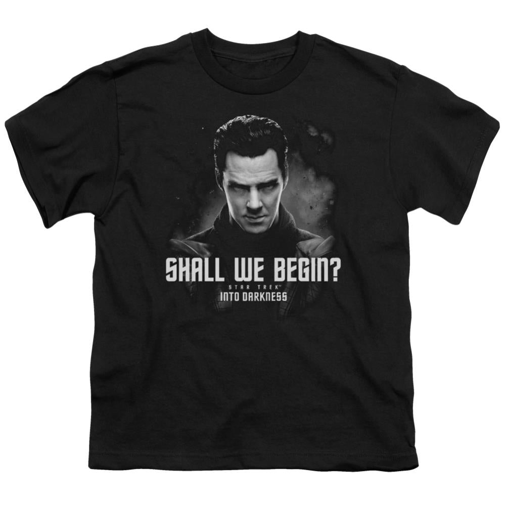 Star Trek Shall We Begin Youth 18/1 100% Cotton Short-Sleeve T-Shirt