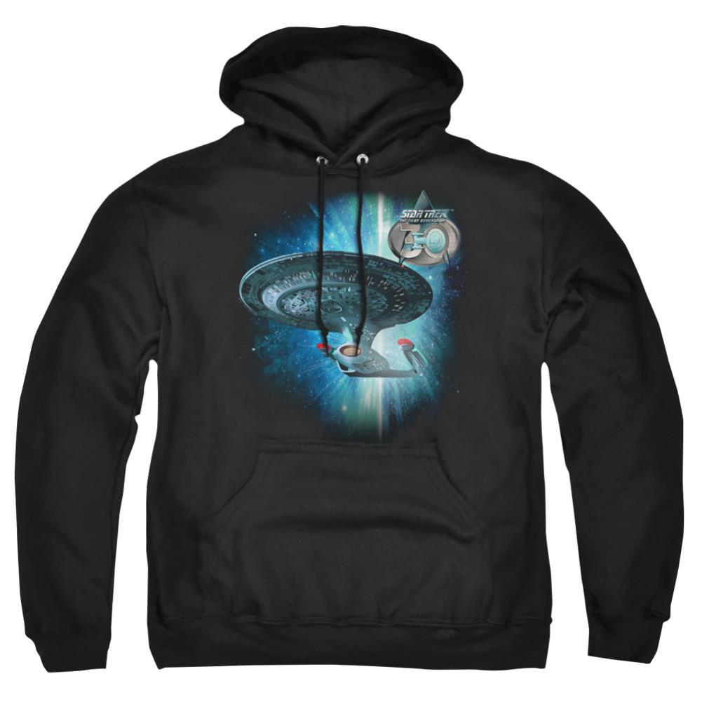 Star Trek Ship 30 Men's Pull-Over 75 25 Poly Hoodie