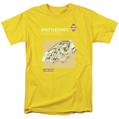 Star Trek Shuttle Manual Men's 18/1 Cotton Short-Sleeve T-Shirt