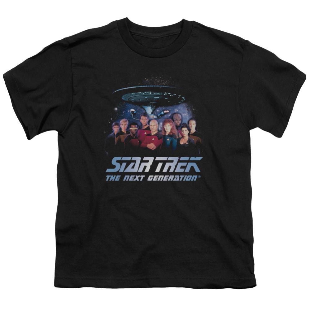 Star Trek Space Group Youth 18/1 100% Cotton Short-Sleeve T-Shirt