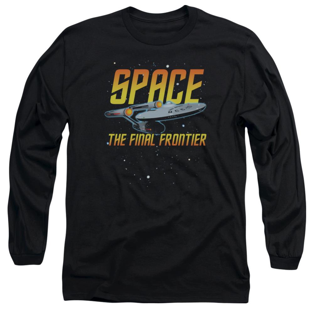 Star Trek Space Men's 18/1 Cotton Long-Sleeve T-Shirt