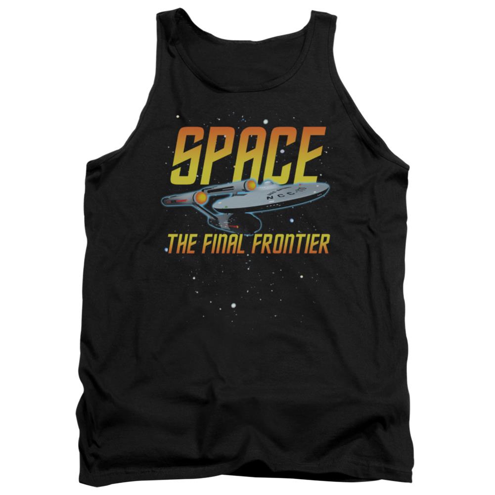 Star Trek Space Men's 18/1 Cotton Tank Top