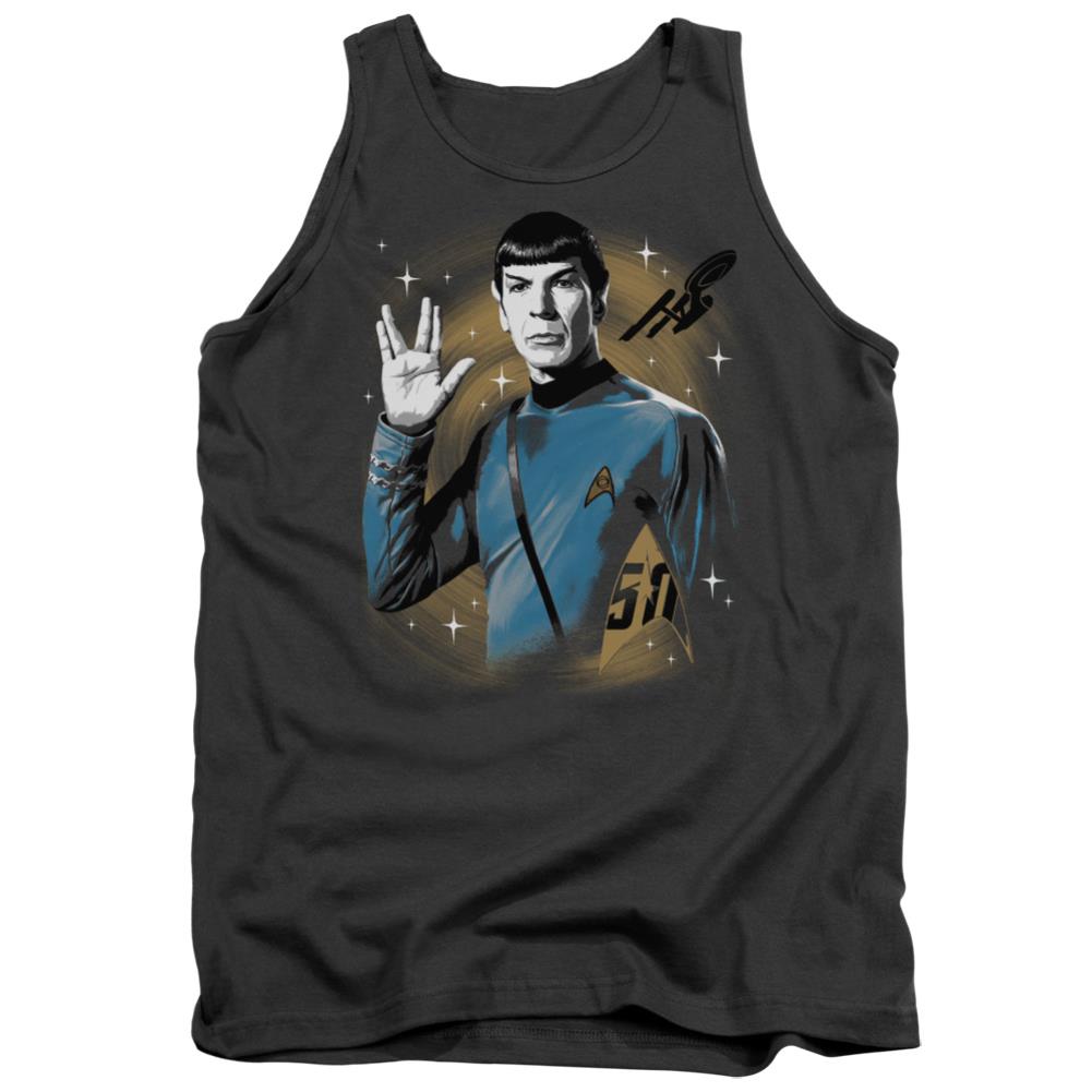 Star Trek Space Prosper Men's 18/1 Cotton Tank Top