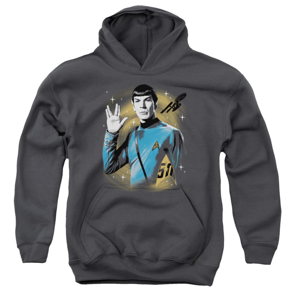 Star Trek Space Prosper Youth Cotton Poly Pull-Over Hoodie