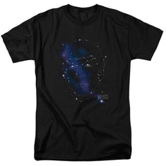 Star Trek Spock Constellations Men's 18/1 Cotton Short-Sleeve T-Shirt