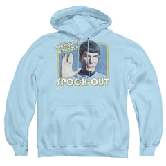 Star Trek Spock Out Men's Pull-Over 75 25 Poly Hoodie