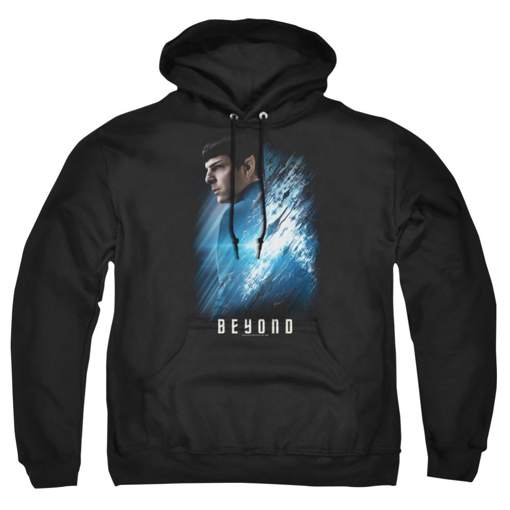 Star Trek Spock Poster Men's Pull-Over 75 25 Poly Hoodie