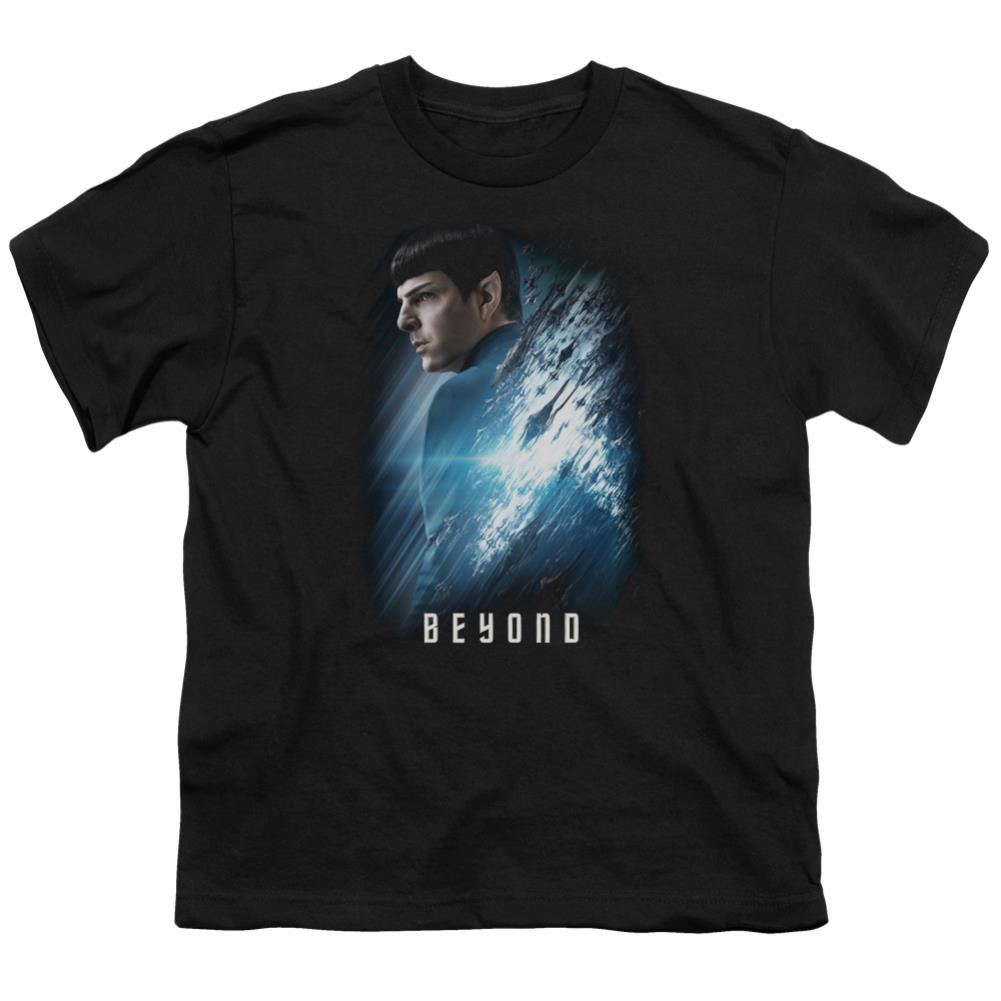 Star Trek Spock Poster Youth 18/1 100% Cotton Short-Sleeve T-Shirt