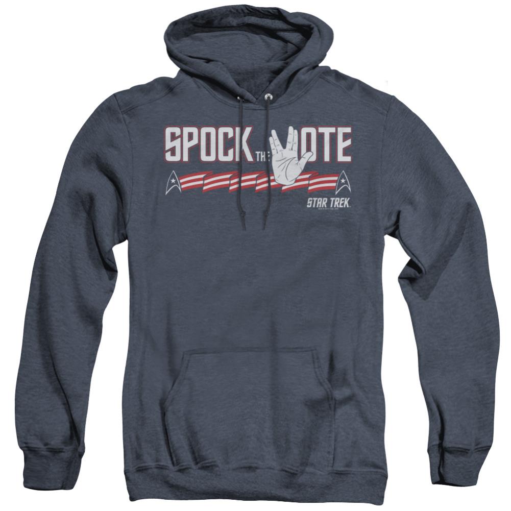 Star Trek Spock The Vote Men's Pull-Over Hoodie