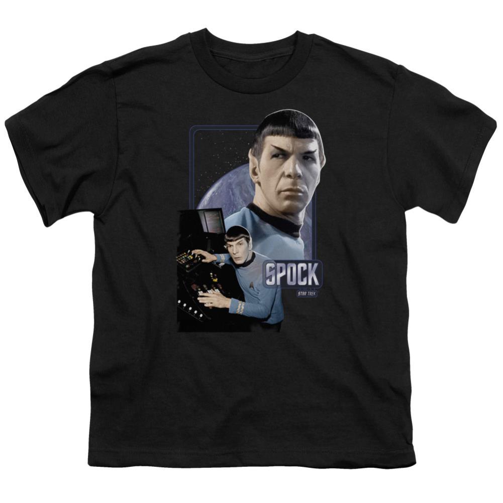 Star Trek Spock Youth 18/1 100% Cotton Short-Sleeve T-Shirt