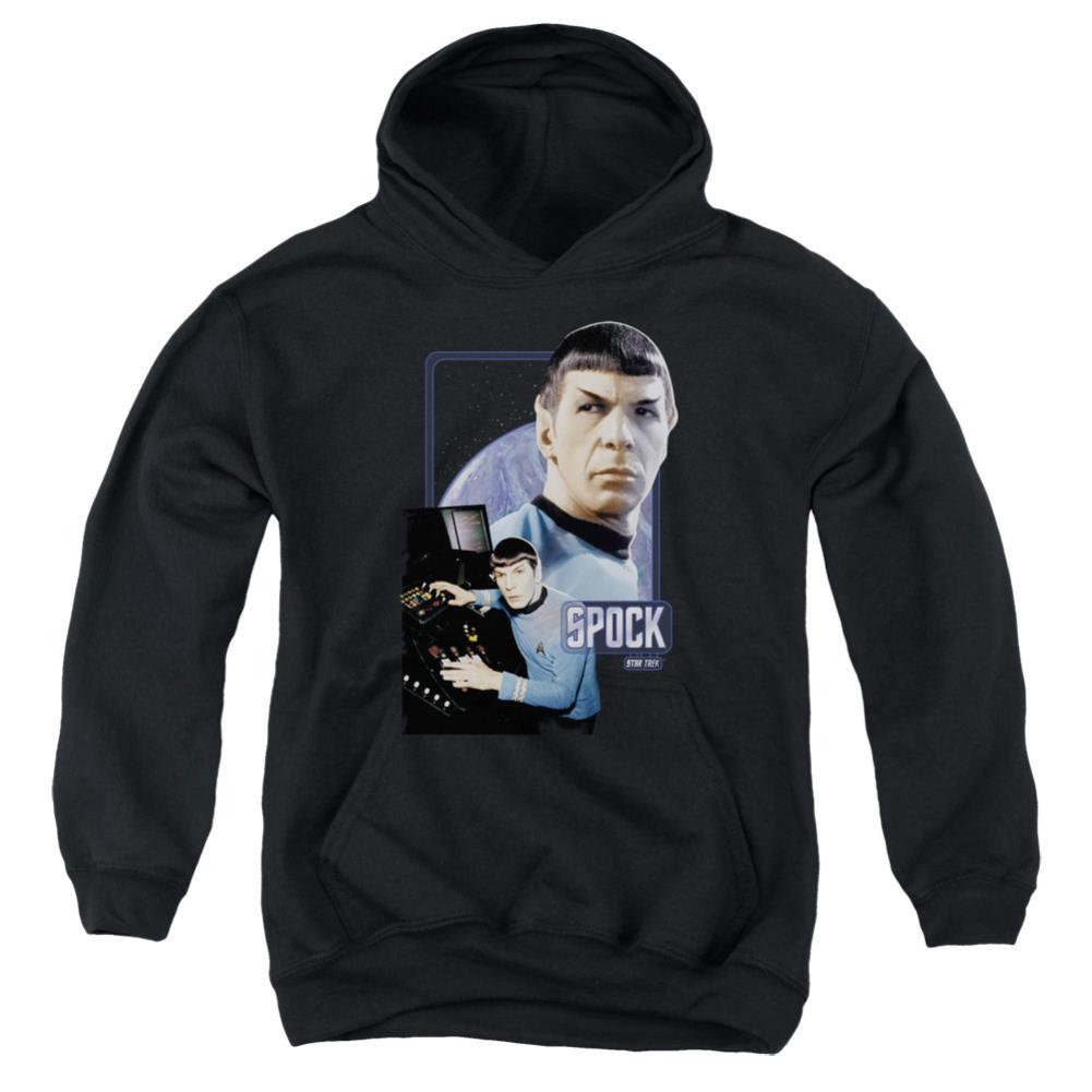 Star Trek Spock Youth Cotton Poly Pull-Over Hoodie
