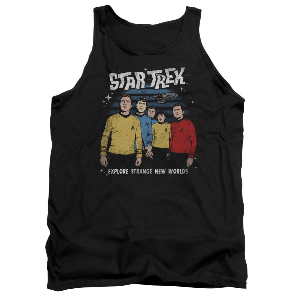 Star Trek Stange New World Men's 18/1 Cotton Tank Top