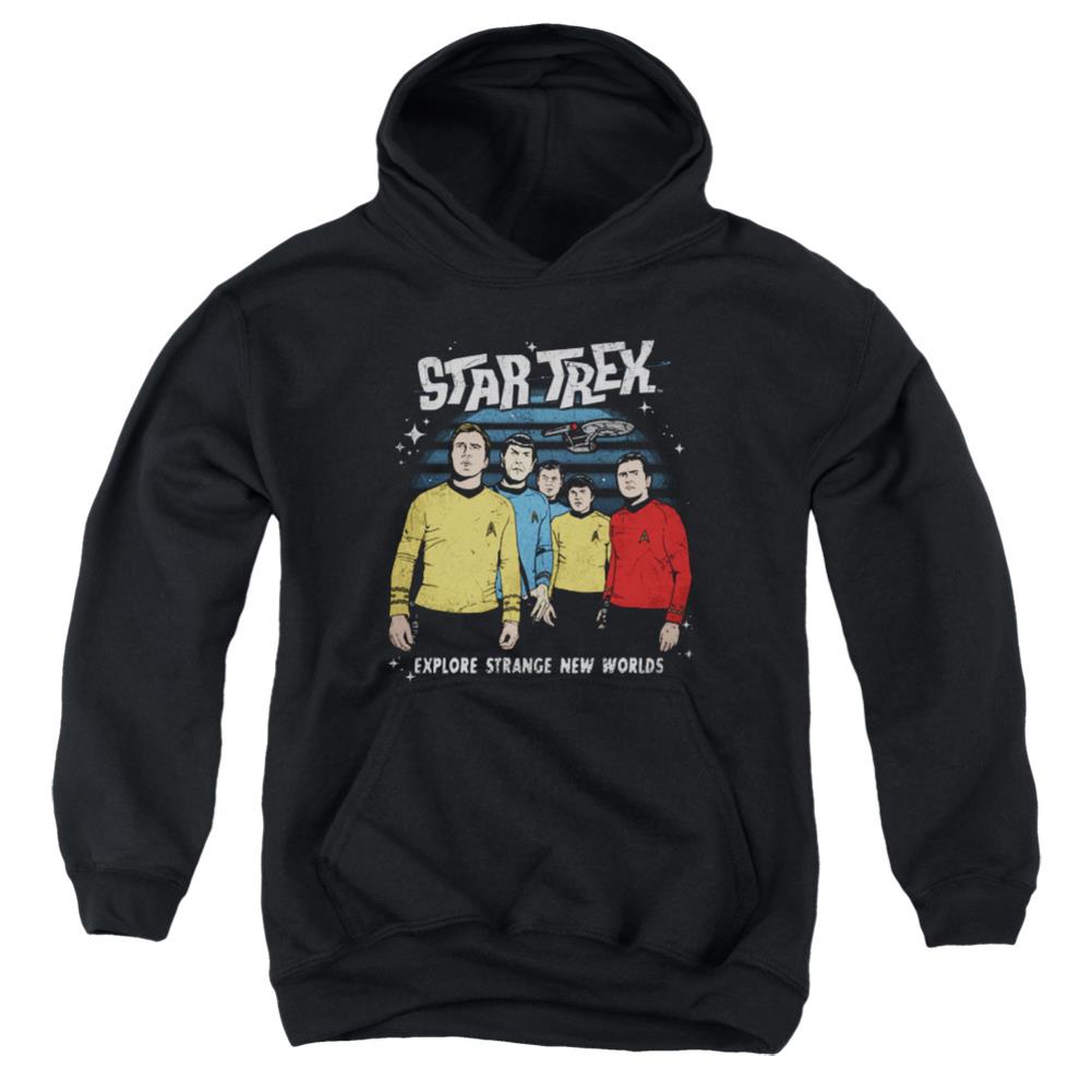 Star Trek Stange New World Youth Cotton Poly Pull-Over Hoodie