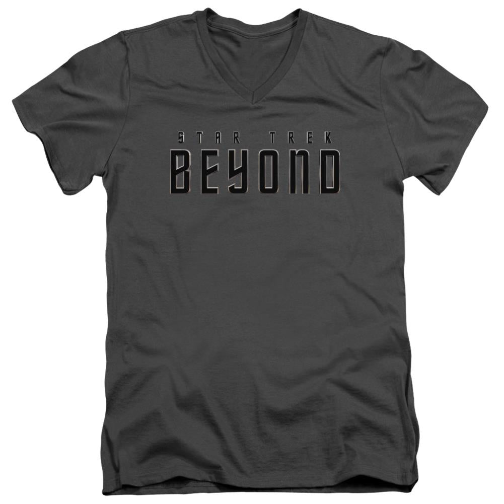 Star Trek Star Trek Beyond Men's 30/1 Cotton Slim V-Neck T-Shirt