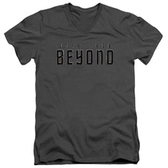 Star Trek Star Trek Beyond Men's 30/1 Cotton Slim V-Neck T-Shirt