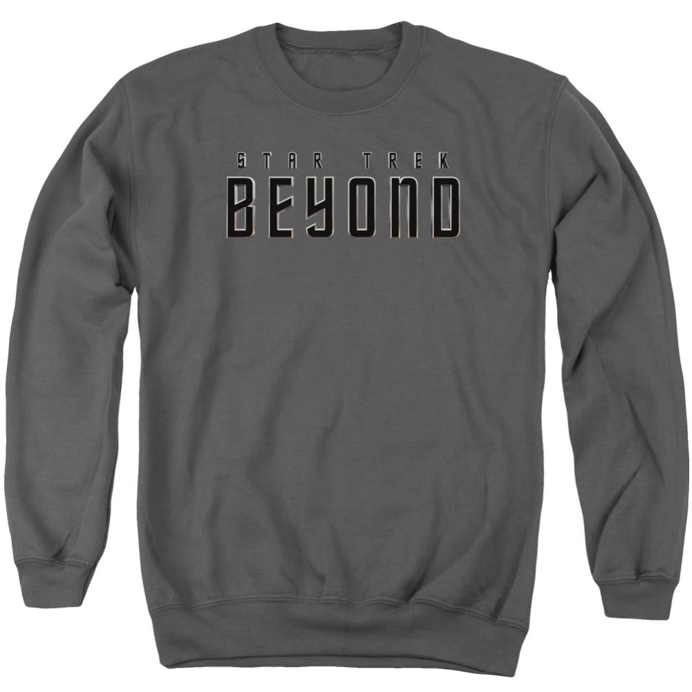 Star Trek Star Trek Beyond Men's Crewneck 50 50 Poly Long-Sleeve T-Shirt