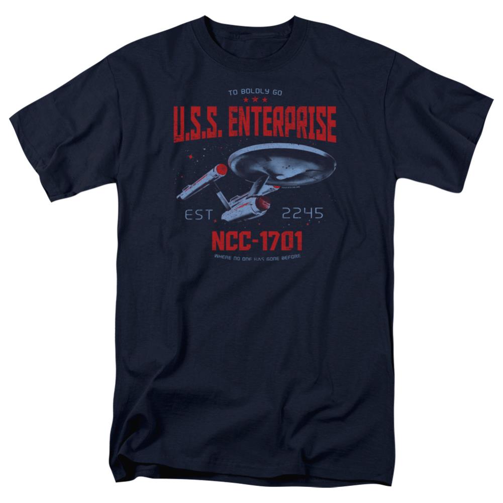 Star Trek Stardate 2245 Men's 18/1 Cotton Short-Sleeve T-Shirt