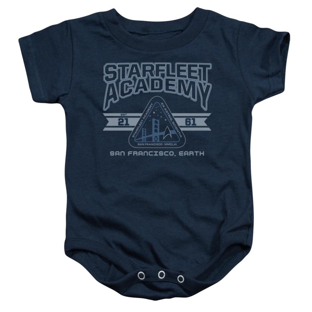 Star Trek Starfleet Academy Earth Infant's Cotton SS Snapsuit