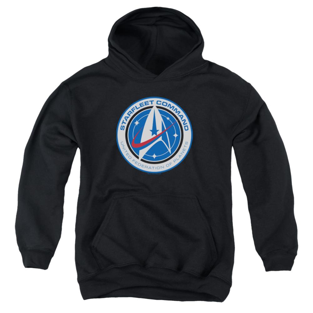 Star Trek Starfleet Command Youth Cotton Poly Pull-Over Hoodie