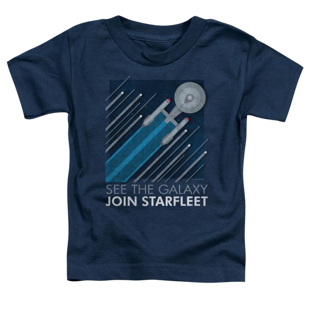 Star Trek Starfleet Recruitment Poster Toddler 18/1 Cotton Short-Sleeve T-Shirt