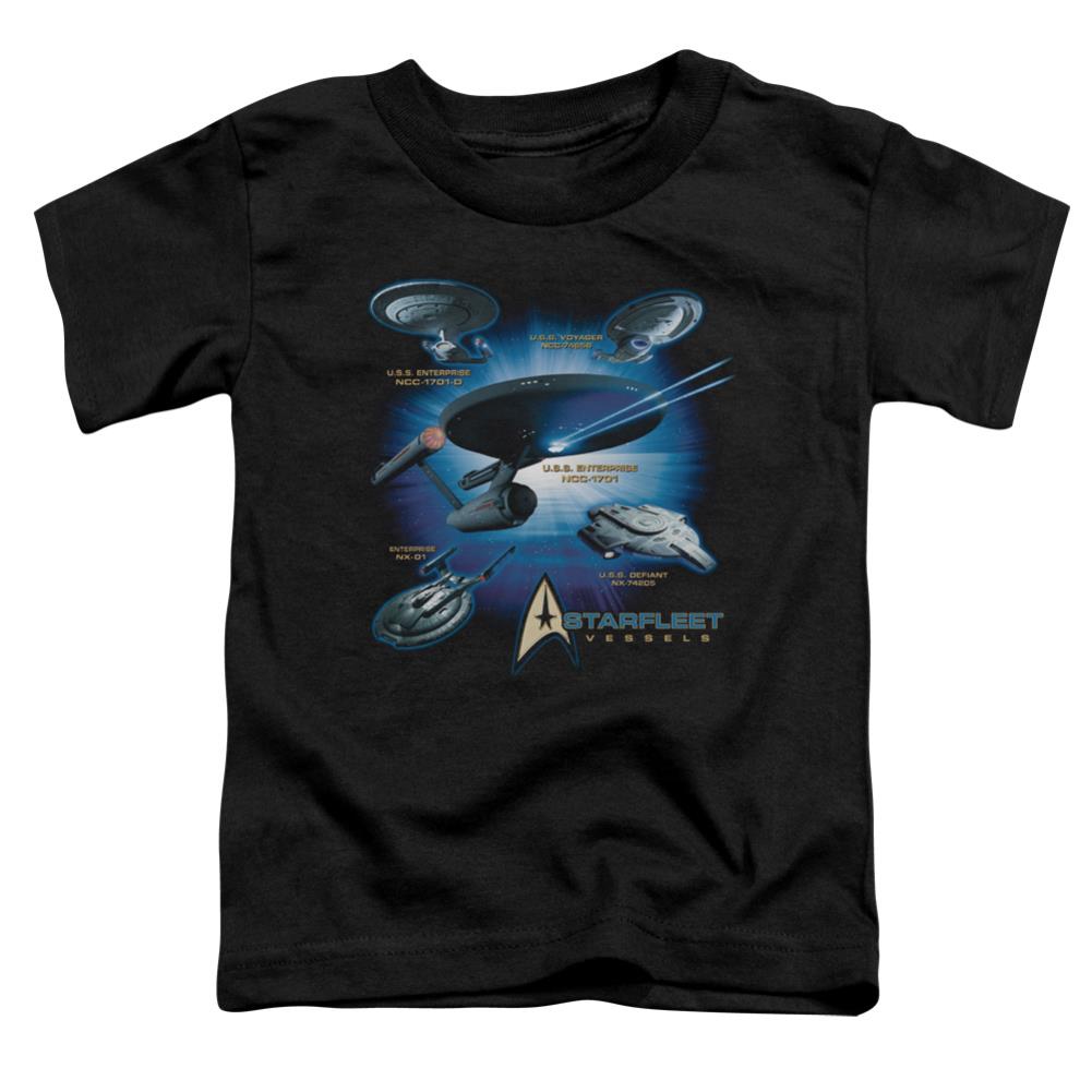 Star Trek Starfleet VesseLong-Sleeve T-Shirtoddler 18/1 Cotton Short-Sleeve T-Shirt