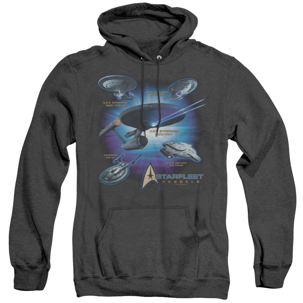 Star Trek Starfleet Vessels Men's Pull-Over Hoodie
