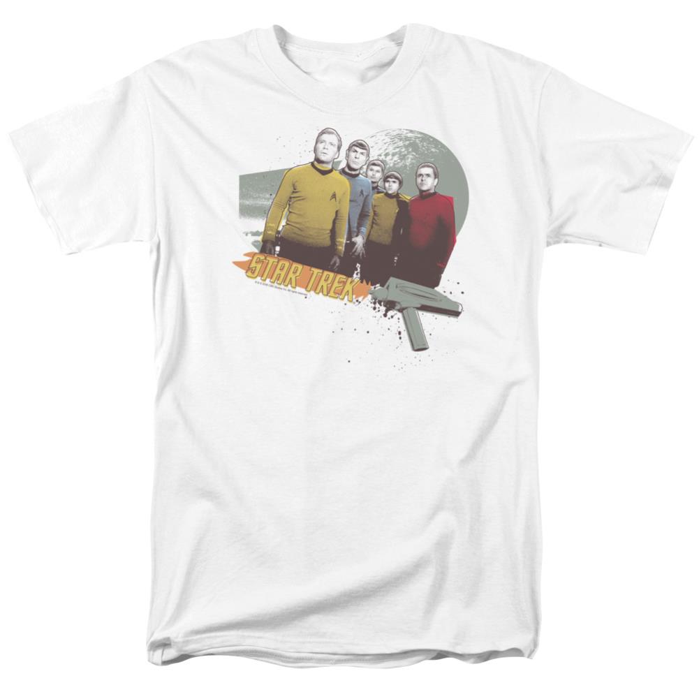Star Trek Strange New Worlds Men's 18/1 Cotton Short-Sleeve T-Shirt