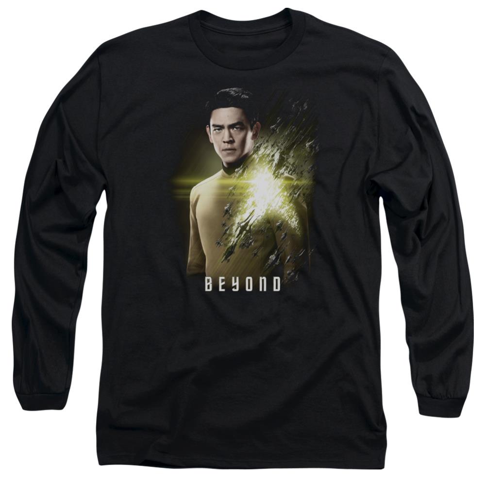 Star Trek Sulu Poster Men's 18/1 Cotton Long-Sleeve T-Shirt