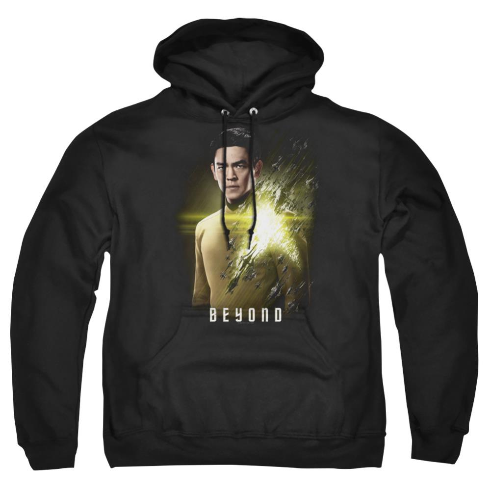 Star Trek Sulu Poster Men's Pull-Over 75 25 Poly Hoodie