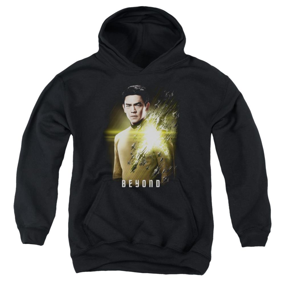 Star Trek Sulu Poster Youth Cotton Poly Pull-Over Hoodie