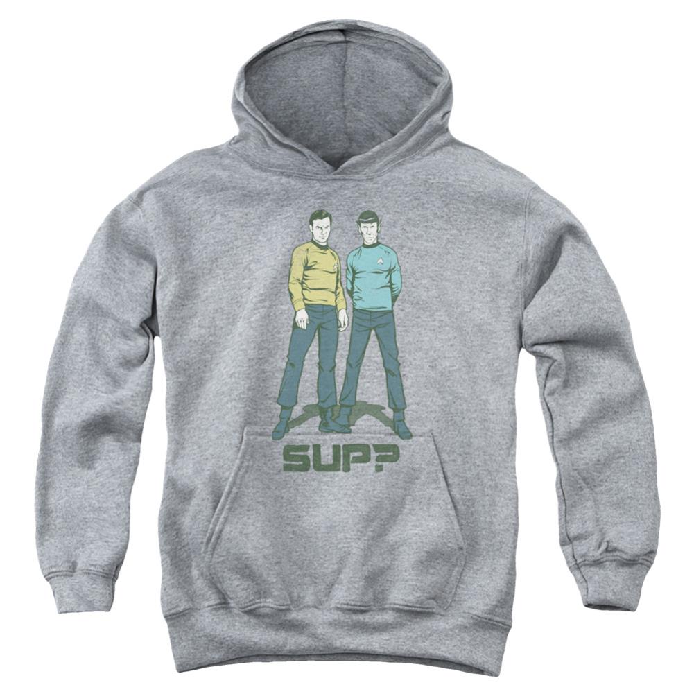 Star Trek Sup Youth Cotton Poly Pull-Over Hoodie