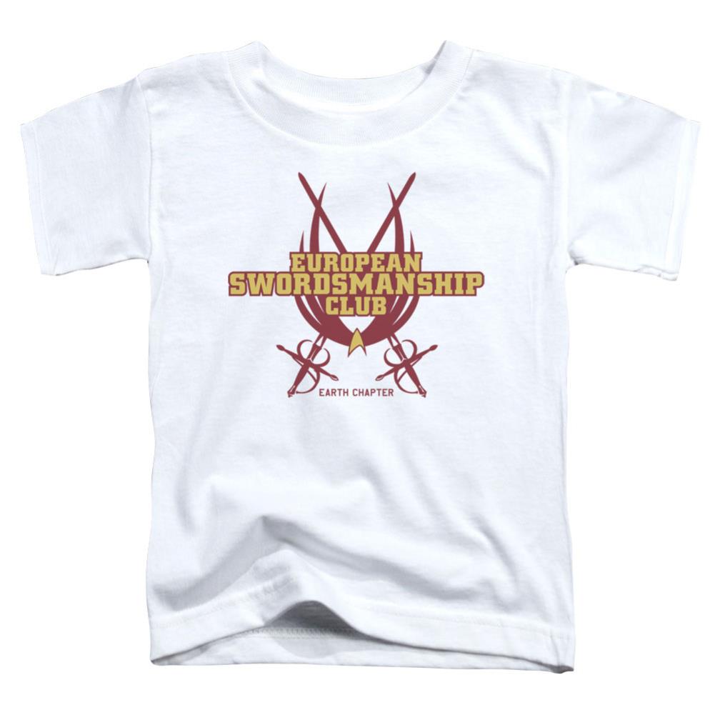 Star Trek Swordsmanship Club Toddler 18/1 Cotton Short-Sleeve T-Shirt