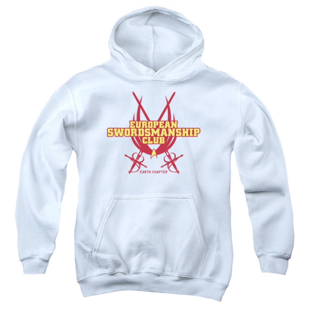 Star Trek Swordsmanship Club Youth Cotton Poly Pull-Over Hoodie