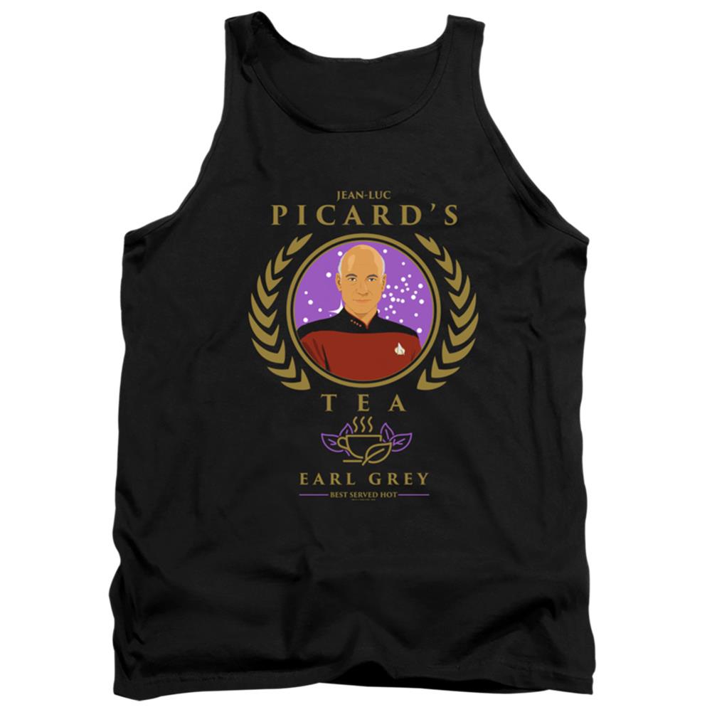 Star Trek Tea Earl Grey Hot Men's 18/1 Cotton Tank Top