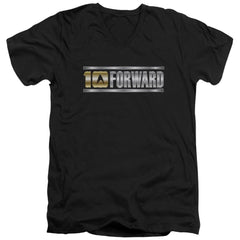 Star Trek Ten Forward Men's 30/1 Cotton Slim V-Neck T-Shirt