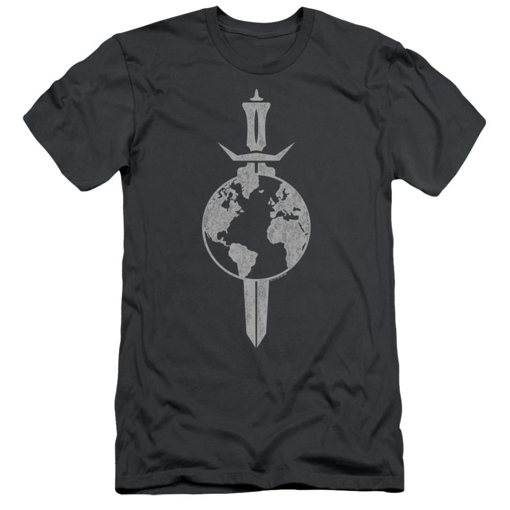 Star Trek Terran Empire Men's Ultra-Soft 30/1 Cotton Slim Short-Sleeve T-Shirt