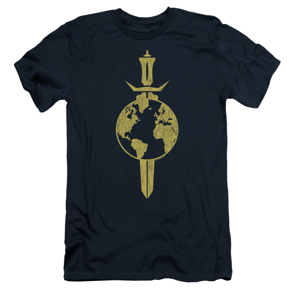 Star Trek Terran Empire Men's Ultra-Soft 30/1 Cotton Slim Short-Sleeve T-Shirt