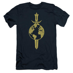 Star Trek Terran Empire Men's Ultra-Soft 30/1 Cotton Slim Short-Sleeve T-Shirt