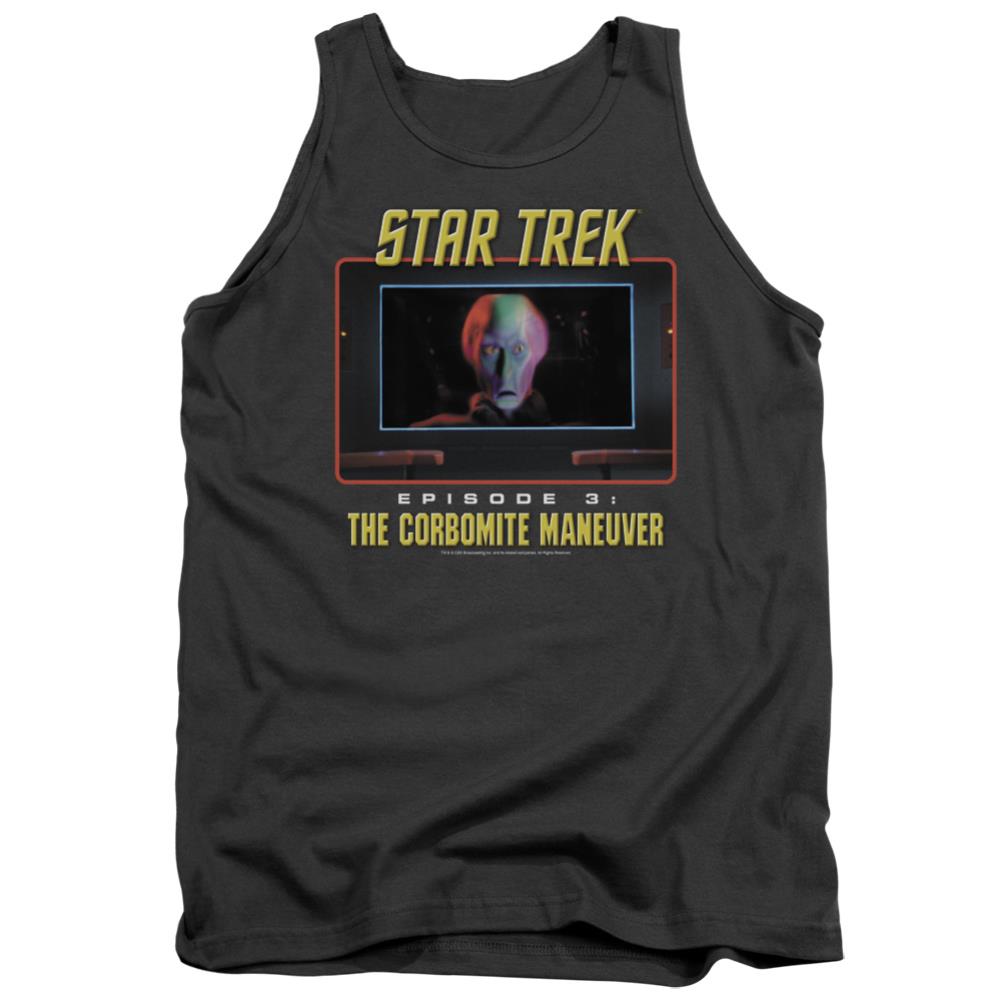 Star Trek The Corbomite Maneuver Men's 18/1 Cotton Tank Top