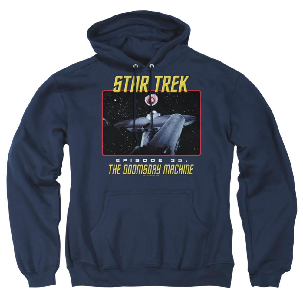 Star Trek The Doomsday Machine Men's Pull-Over 75 25 Poly Hoodie