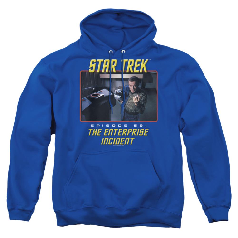 Star Trek The Enterprise Incident Men's Pull-Over 75 25 Poly Hoodie