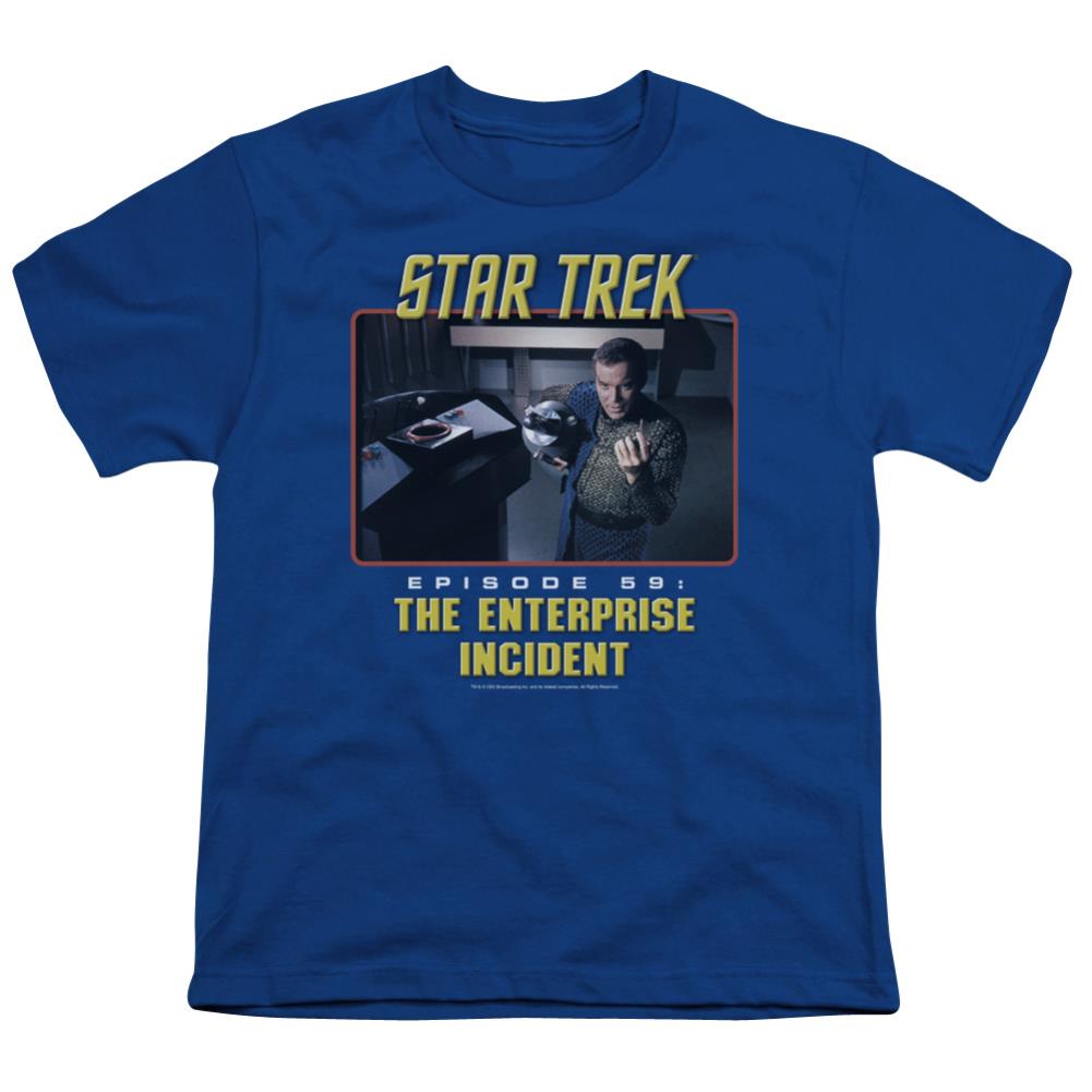 Star Trek The Enterprise Incident Youth 18/1 100% Cotton Short-Sleeve T-Shirt