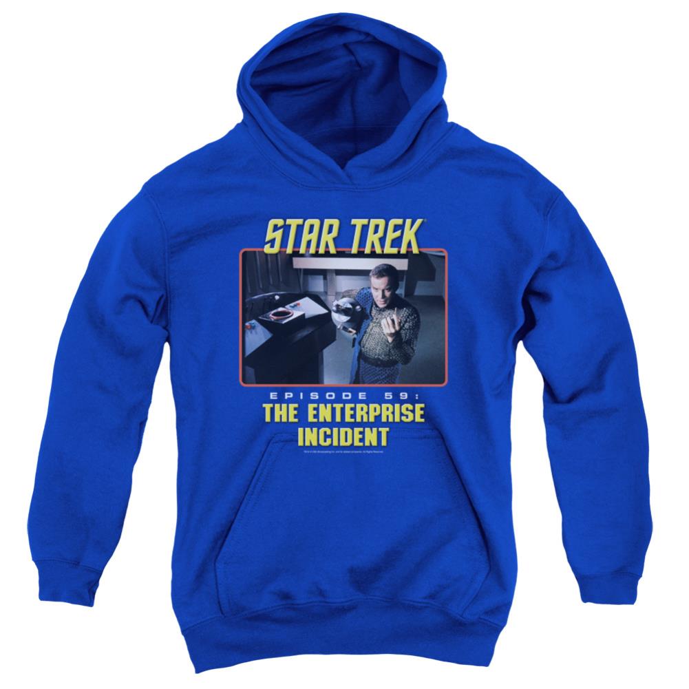 Star Trek The Enterprise Incident Youth Cotton Poly Pull-Over Hoodie