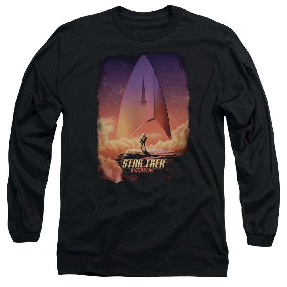 Star Trek The Explorer Men's 18/1 Cotton Long-Sleeve T-Shirt