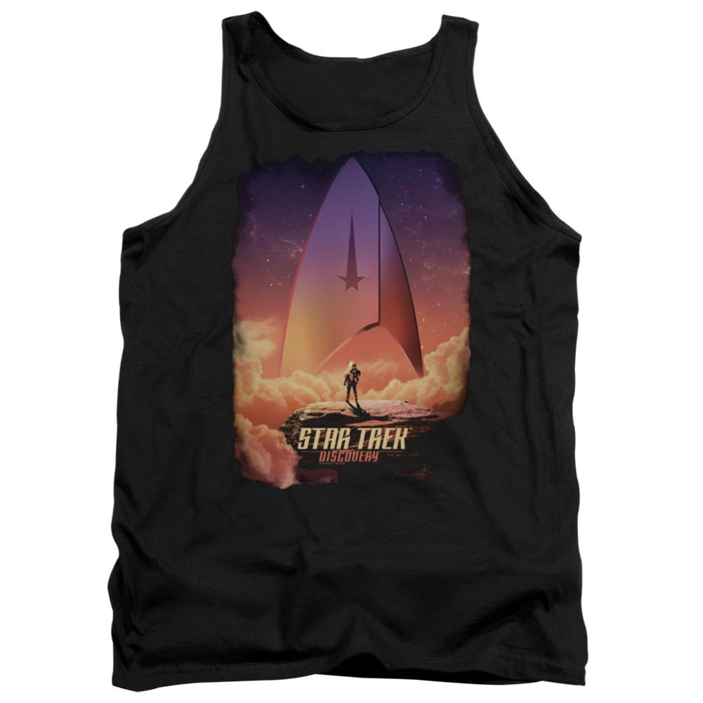 Star Trek The Explorer Men's 18/1 Cotton Tank Top