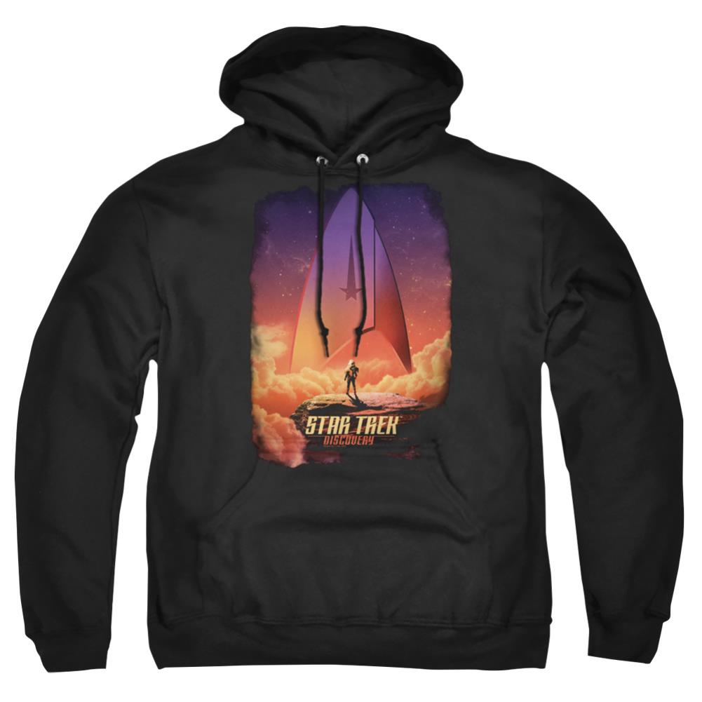 Star Trek The Explorer Men's Pull-Over 75 25 Poly Hoodie